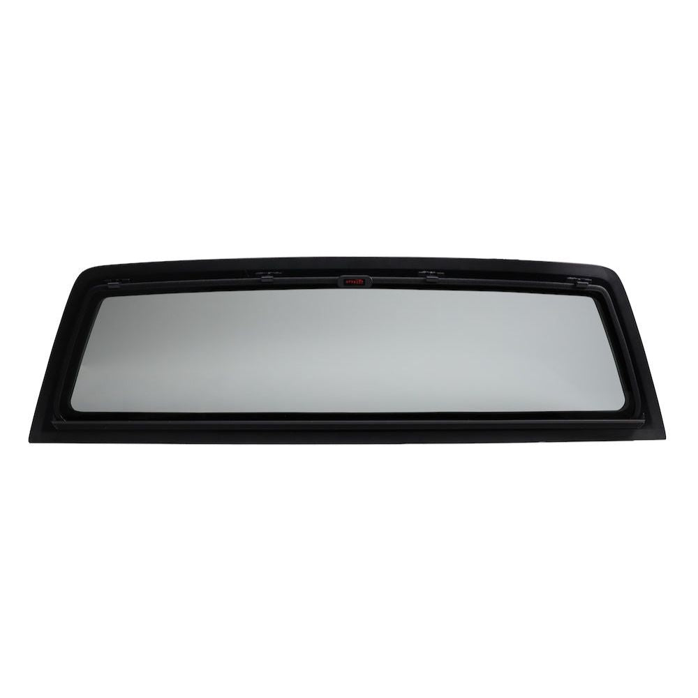 Breezer Window with dark tint and a standard ABS frame