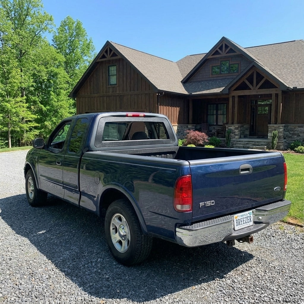 Breezer window with ABS frame on a 1997-2003 Ford F-150 pickup truck