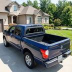Breezer window with ABS frame on a 2017-2025 Nissan Titan pickup truck